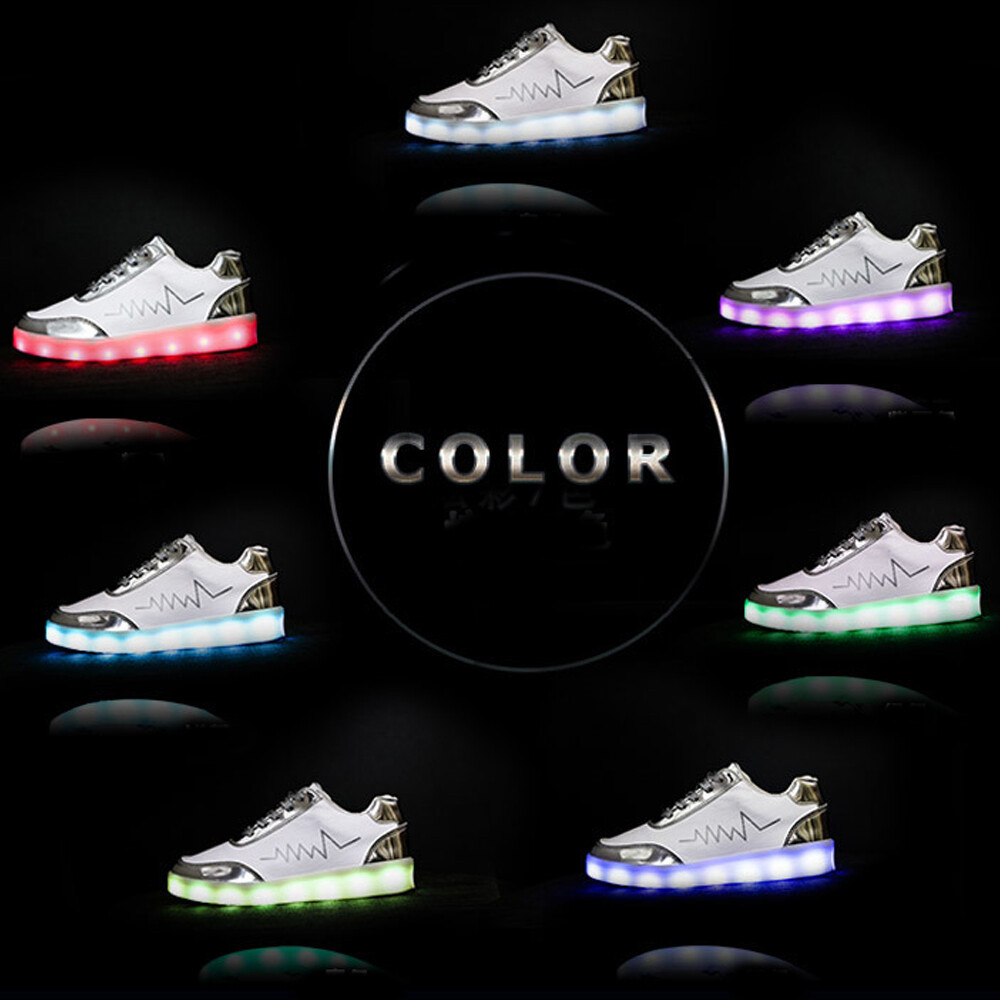 PANTOFOLA D’ORO Sneakers luminose LED scarpe da ginnastica scarpe lampeggianti fantastiche per donna uomo