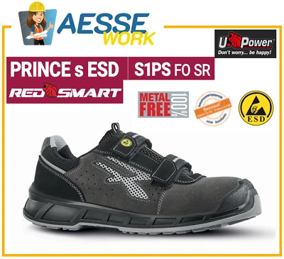 U POWER SICHERHEITSSCHUHE UPOWER PRINCE s ESD S1PS FO SR