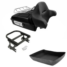 Chopped Trunk Pad Rack 2 Up Mount Fit For Harley Touring Touring 1997-2008
