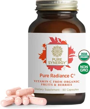 Pure Radiance C | Organic Vitamin C Capsules | 100% Natural, Whole Food, Non-...
