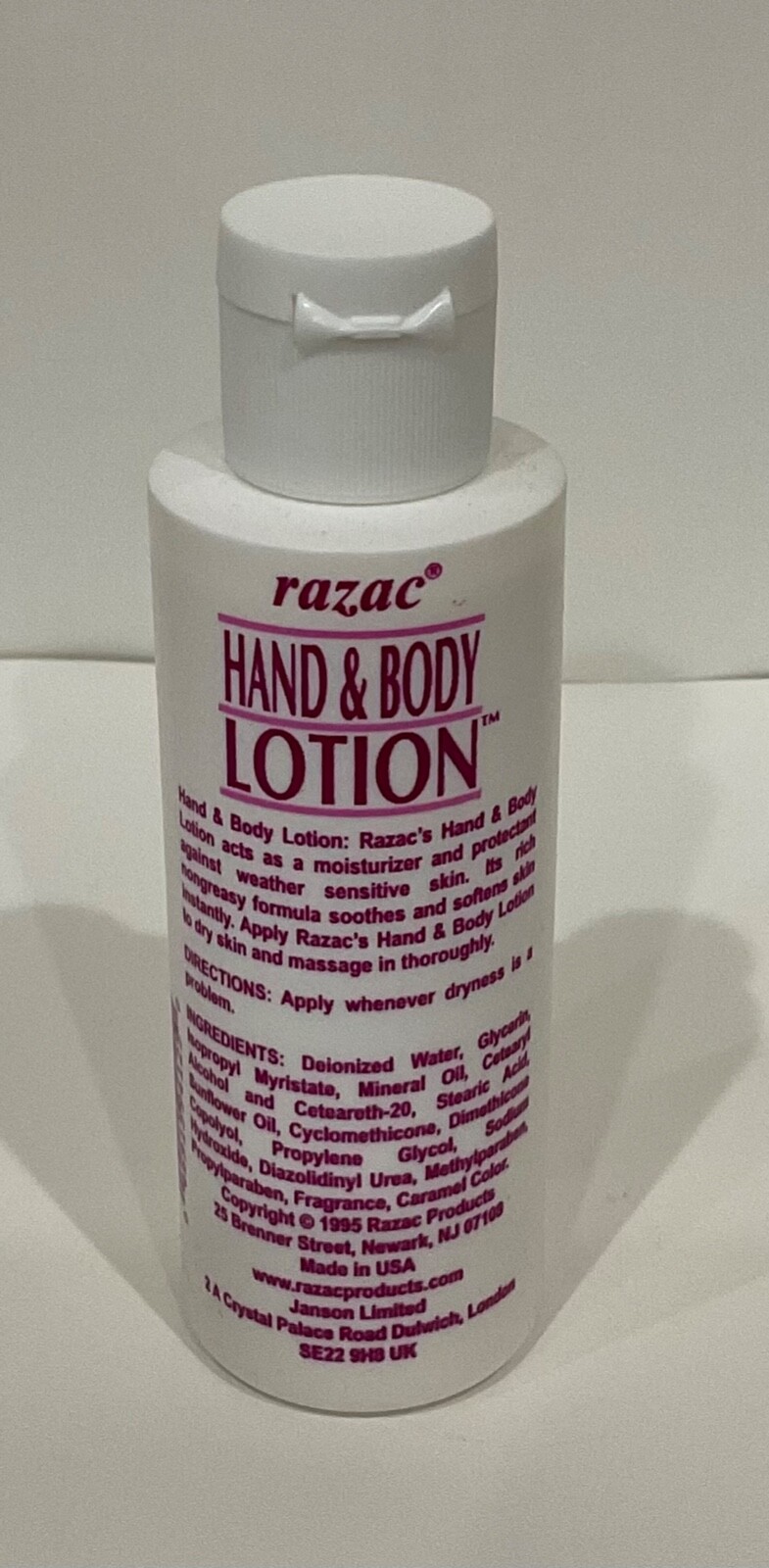 Razac Body & Hand Lotion 4oz - 10 Pack