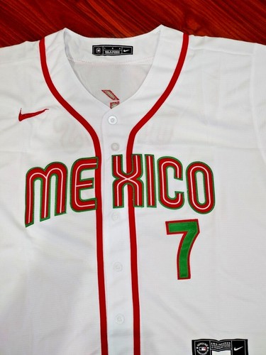 Julio Urias 7 Mexico Baseball 2023 World Baseball Classic Stitched Jersey - Picture 10 of 11