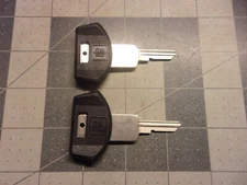 GM 26002688 (2) Key Blanks 593746 '88-'90 Buick Regal 2DR Base Custom Limited