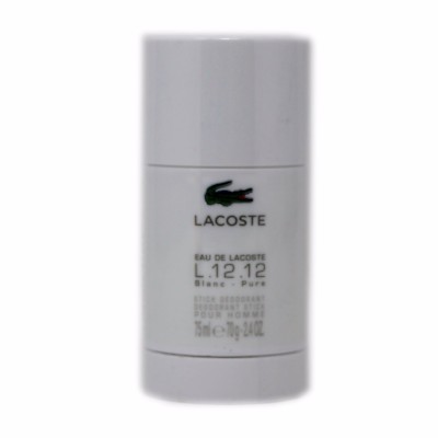 LACOSTE EAU DE LACOSTE L.12.12 BLANC PURE DEODORANT STICK 75 ML/2.4 OZ. 