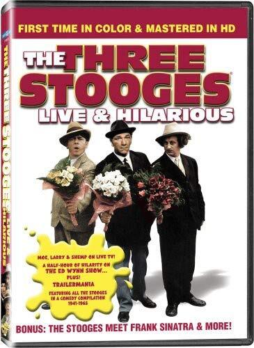 The Three Stooges: Live And Hilarious In Color! On DVD With Moe Howard 3 E56 - Picture 1 of 3