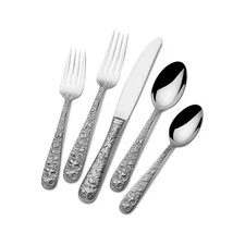 Contessina by Towle stainless flatware 20 Piece service for 4, factory NEW