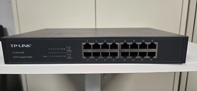 TP-Link TL-SG1016D 16-Port Ethernet Gigabit Unmanaged Switch