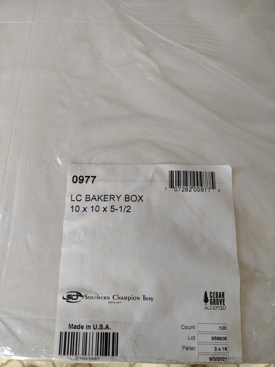 100-Pack SCT 0977 Lock-Corner Clay Coat Craft Bakery Cup