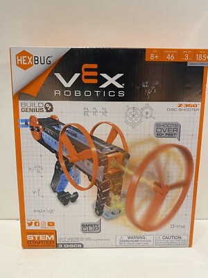 Hexbug VEX Robotics Construction Z-360 Disc 185+ Pieces Stem Starter Kit C2