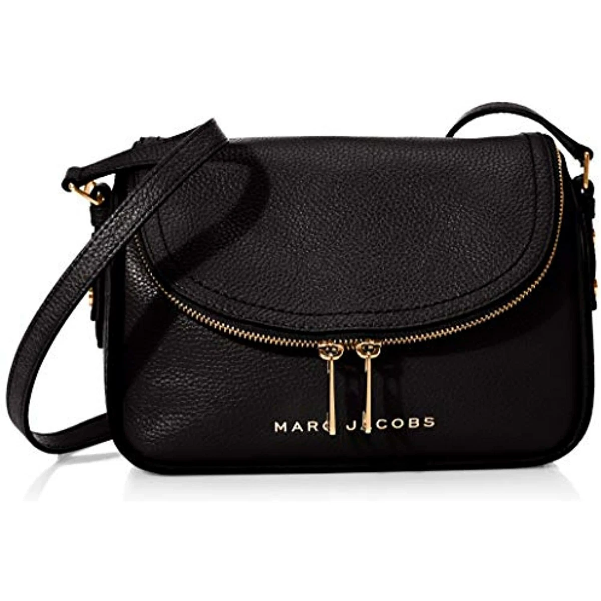 MARC JACOBS M00169320 THE GROOVE BLACK LEATHER GOLD HARDWARE MINI