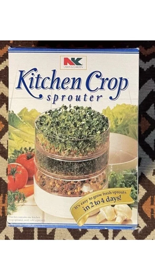 NK Northrup King Césped y Jardín Cocina Cultivo Brote Micro Verde Semilla Nuevo en Caja Foto 2 de 4