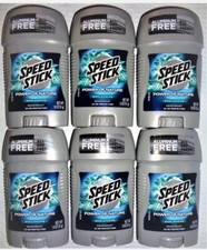 6 X SPEED STICK Power of Nature Avalanche Deodorant 1.8 oz Brand New SEALED