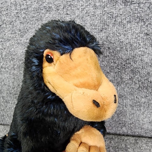 RARE Fantastic Beasts Niffler 10 In. Plush Soft Toy with Bag Harry Potter Wizard - Picture 2 of 10