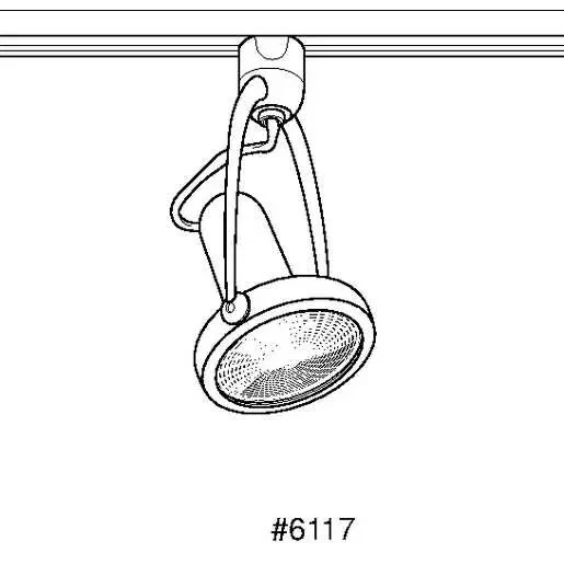 Lote de 5 PIEZAS Iluminación Progress Modelo P6117-09 1 Cabezales de Pista de Luz Níquel Cepillado Foto 3 de 4
