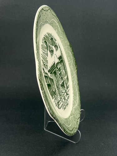 Vintage "The Old Curiosity Shoppe" Handled Tabbed Serving Plate Platter 11.5"W - Picture 11 of 24