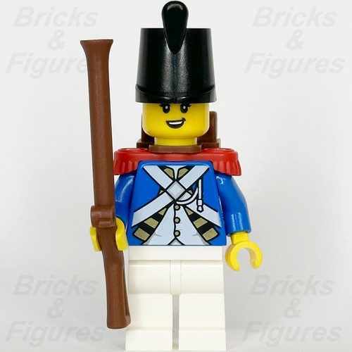 LEGO® Piratas Soldado Imperial IV Minifigura Soldados Mosquete Femenino 10320 pi192 - Imagen 2 de 3