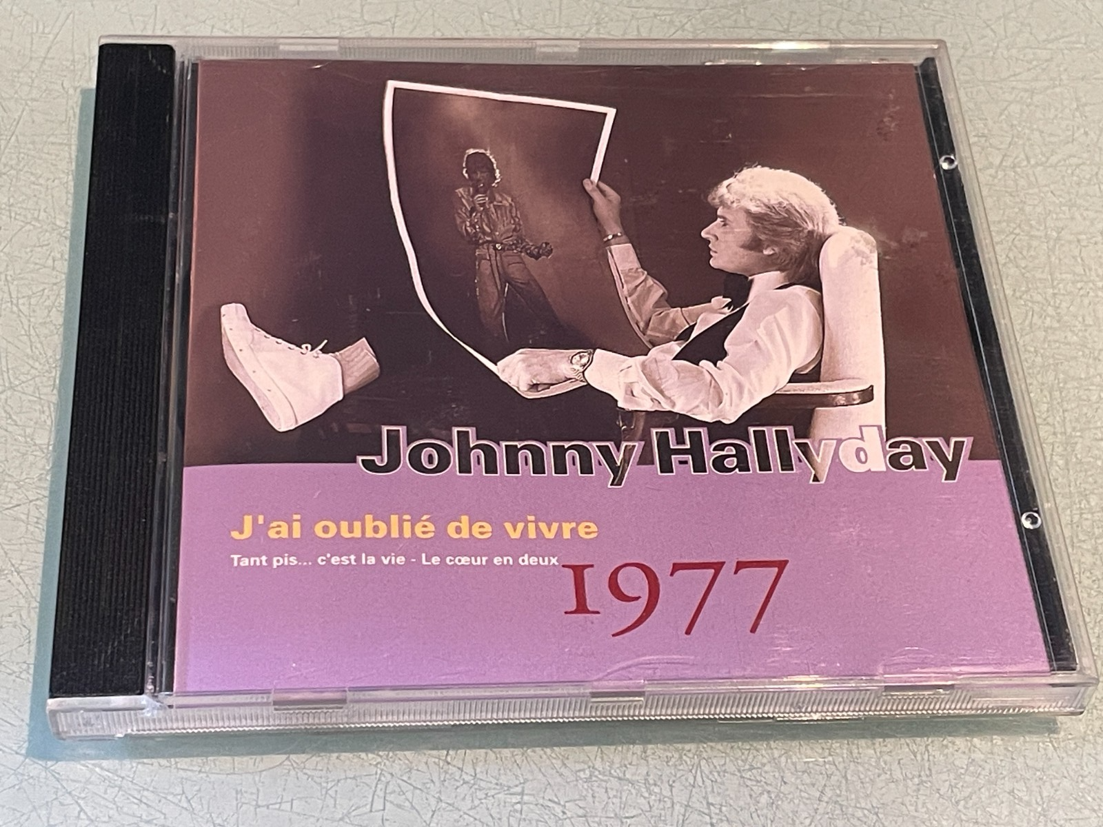 Johnny Hallyday - Vol. 18: J'ai Oublié De Vivre - CD Album - 1977 France