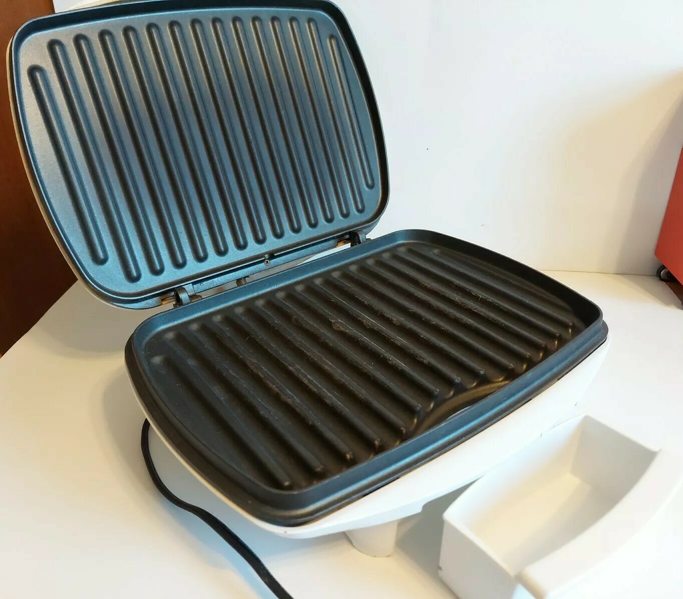 Used Sunbeam WM2686 Indoor Contact Grill Nonstick w/ Drip Pan eBay