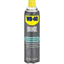 WD-40 Bike Cleaner and Degreaser 10 Ounce Foam Action Chain Cleaner Safe for ...