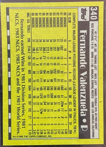 1990 Topps Baseball #1-792 - Pick & Choose - Complete Your Set - Picture 222 of 492