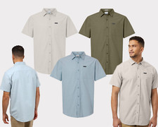 Shirt  Columbia 199080 Men's Rapid Rivers Novelty Short Sleeve button up Shirt