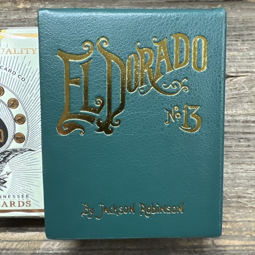 El Dorado Limited Edition Gilded Playing Cards by Kings Wild Jackson Robinson - Picture 3 of 5