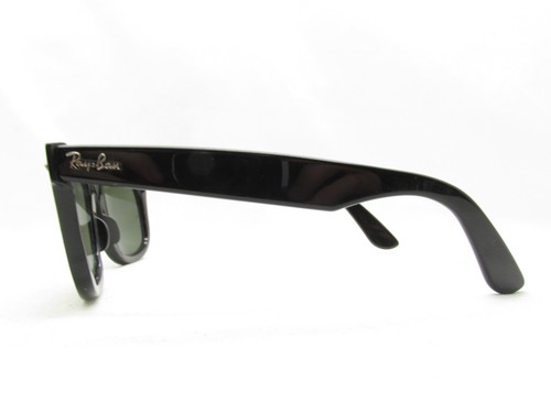 RAY-BAN WAYFARER RB 4340 601 BLACK HORN RIM EYEGLASSES FRAMES 50-22-150 119168 - Picture 3 of 12