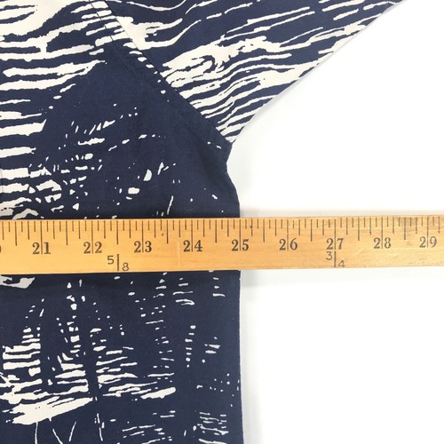Camisa The Territory Ahead Para Hombre XL Azul Marfil Algodón 1 Bolsillo Manga Corta - Imagen 5 de 6