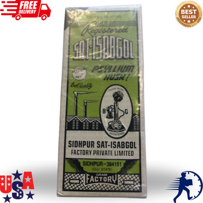 Sat Isabgol Psyllium Husk B G Telephone Brand 100 g