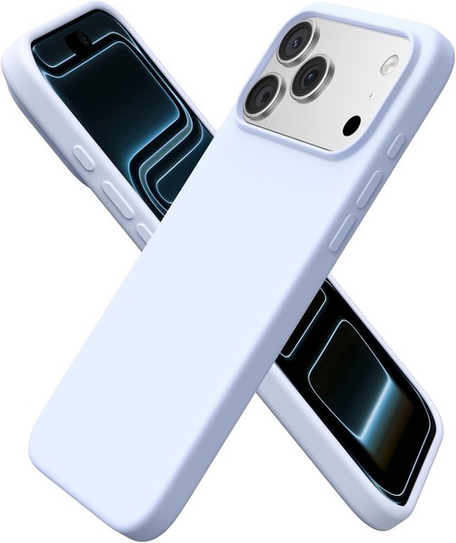 HandyhüLle Silikon Baby Blau FüR Iphone 17 Pro Max 6,9 Zoll SchutzhüLle-image