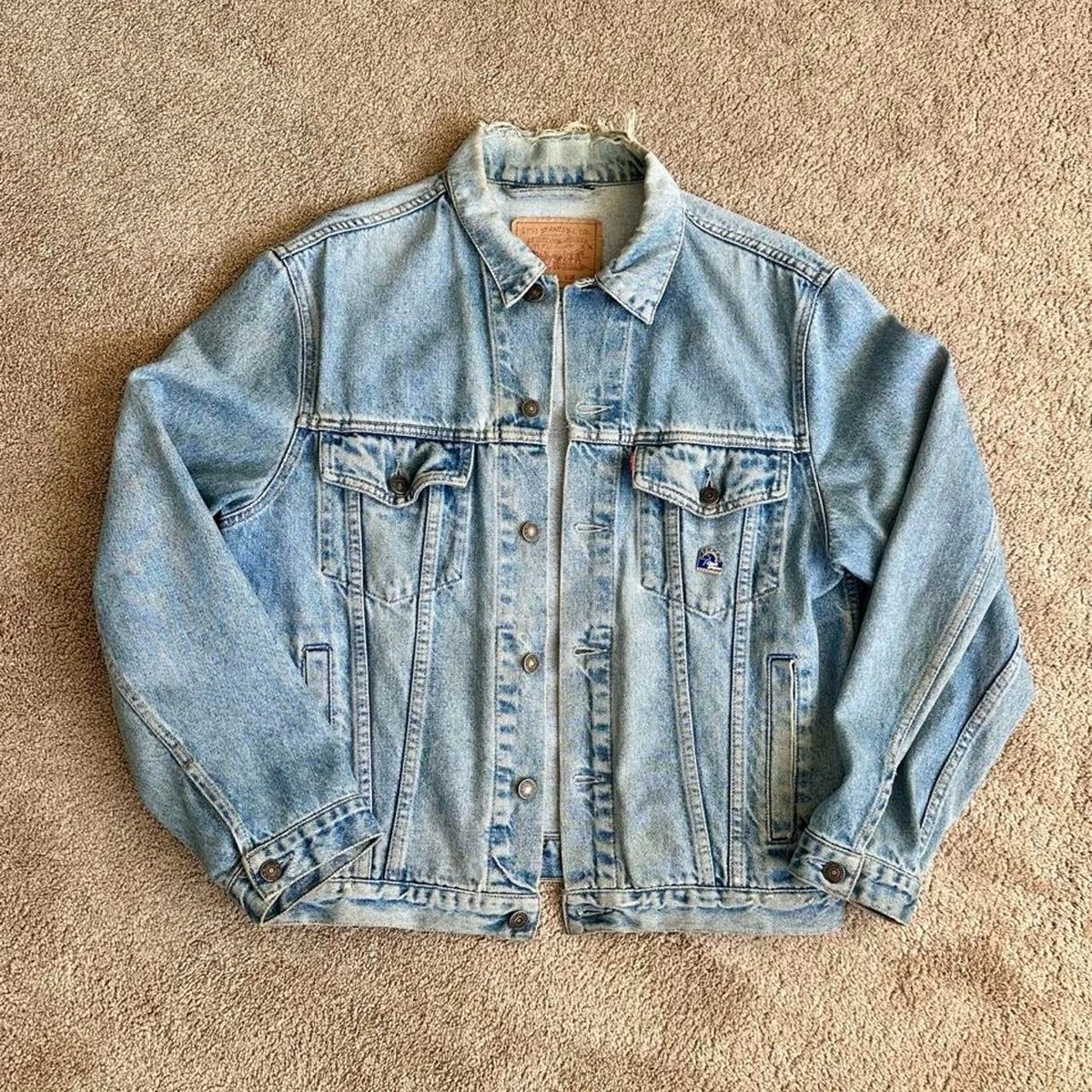vintage mens levi jean jacket products for sale | eBay