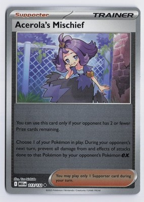 Acerola's Mischief - - MEG #113/132 ME01: Mega Evolution Reverse Holo LP