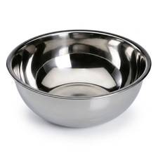 Edelstahlsch&uuml;ssel 32cm Gro&szlig; K&uuml;chensch&uuml;ssel 7,5L rostfrei f&uuml;r gro&szlig;e Mengen