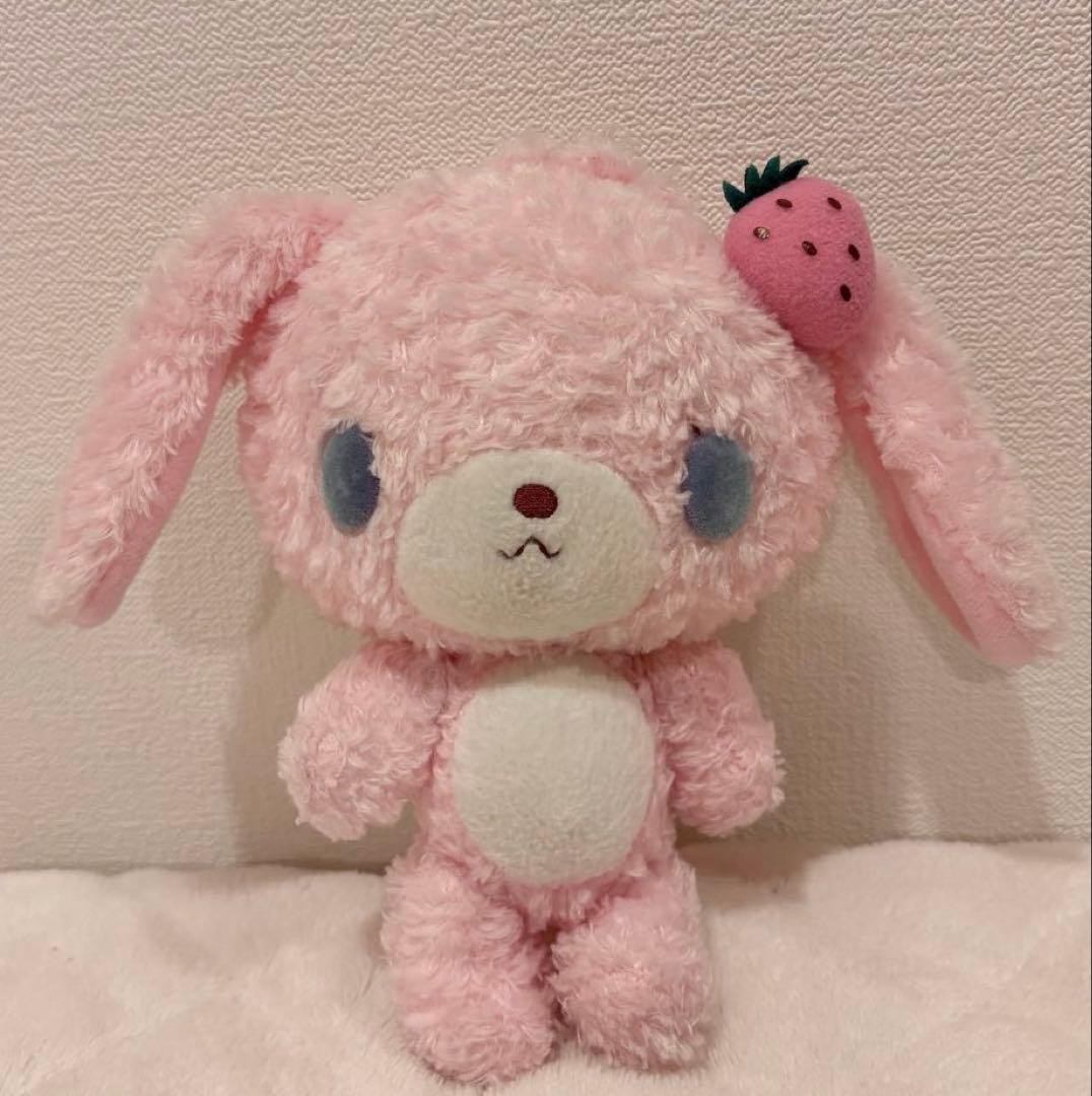 RT 167111 　シュガーバニーズ ストロベリーうさ Sanrio Sugarbunnies strawberryusa vintage Blue tag Used | eBay
