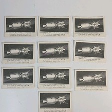 BLAST OFF Space Game 1969 Waddingtons Replacement Cards Extra Rocket Thrust 10