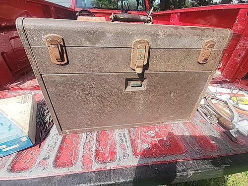 KENNEDY KITS 520 MACHINIST 7 DRAWER TOOLBOX AS FOUND SEE PHOTO DESCRIPTION - Picture 24 of 24