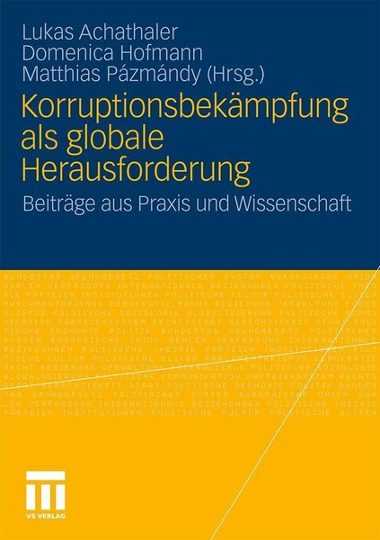 KorruptionsbekäMpfung Als Globale Herausforderung Lukas Achathaler-image