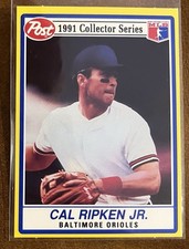 1991 Post Cereal Cal Ripken #19 Orioles