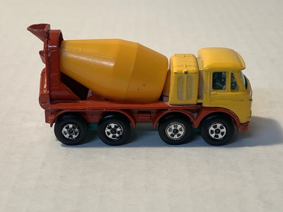 Camión mezclador de cemento Matchbox Lesney Superfast No 21 de colección para hormigón forrajero Reino Unido Foto 2 de 4