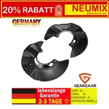 2x ANKERBLECH FÜR BREMSSCHEIBE VORNE FÜR VW MULTIVAN TRANSPORTER BUS T5