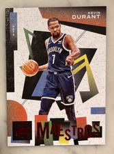 2021-22 Court Kings Kevin Durant KD RUBY /149 Maestros Insert Card Nets #27