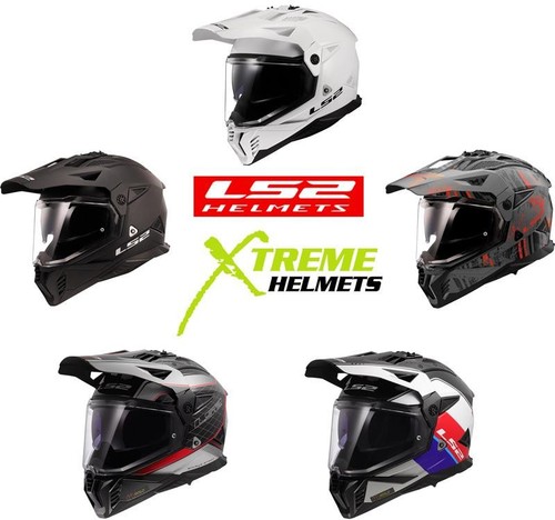 LS2 Blaze II Helmet Full Face ADV Touring Inner Shield Pinlock DOT ECE XS-3XL - Foto 1 di 27