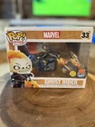 Funko Pop Rides 33 Marvel Ghost Rider PX Previews Glow In Dark Vinyl Figure