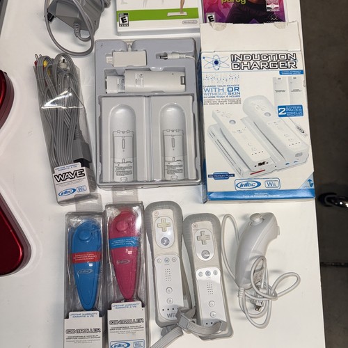 Nintendo Wii Video Game Console W/ Wii Sports Bundle TESTED Everything In Photos - Picture 6 of 12