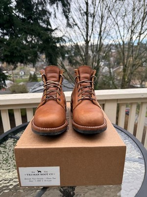 Truman Boots - British Tan Grizzly Leather - Size 7.5EE - 79 Last