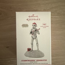 2017 Hallmark Keepsake Star Wars Magic Stormtrooper Peekbuster Ornament