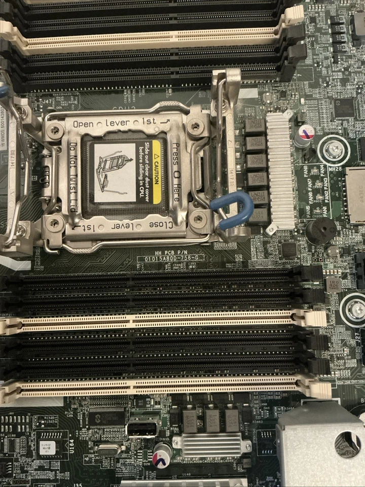 HP ML350p G8 Server Mainboard - 667253-001 # 635678-004 - Image 2 of 4