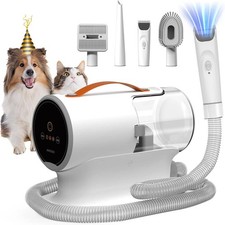 AIRROBO Dog Grooming Vacuum, Dog Grooming Kit,12000Pa Strong Pet Vacuum, 2L Larg