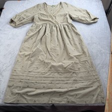 Madewell Marianna Embroidered Dress Puff Sleeve Welsh Blossoms Womens Small