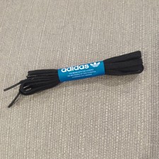 1 Pair Authentic Adidas Flat Shoe Laces Replacement for Sneakers BLACK